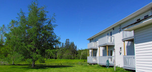 Walk Along The Trans Canada Hiking Trail The Shepody Bay Inn Private Decks facing Shepody Bay.